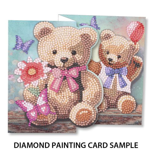 Timanttimaalaus Diamond Painting Card