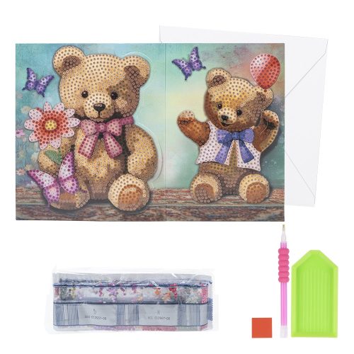 Timanttimaalaus Diamond Painting Card