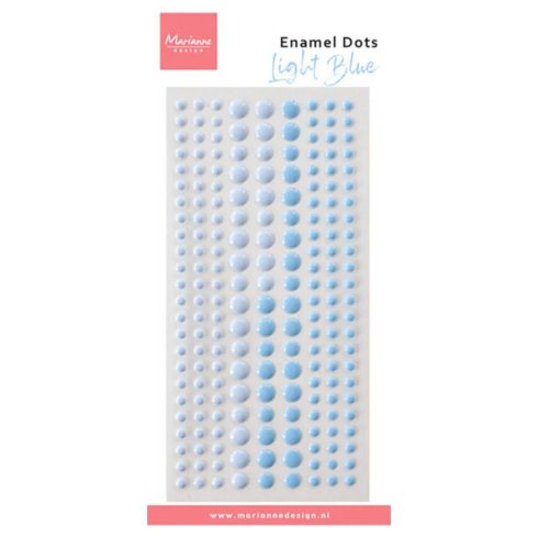Marianne Design – Enamel Dots Duotone Light Blue 3D-tarra