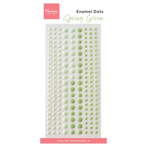 Marianne Design – Enamel Dots Duotone Spring Green 3D-tarra