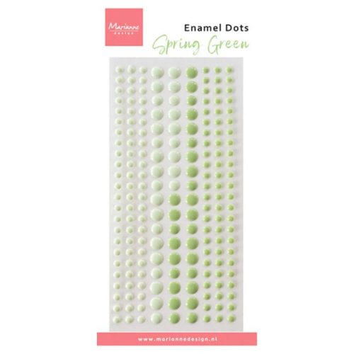 Marianne Design – Enamel Dots Duotone Spring Green 3D-tarra