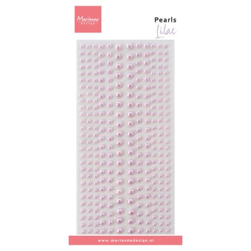 Marianne Design – Pearls Lilac puolihelmi 3D-tarra