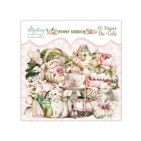 Mintay Papers – Peony Garden leikekuvat (60 kpl)