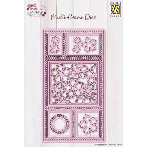 Nellie's Choice stanssi – Mini Slimline FLOWERS