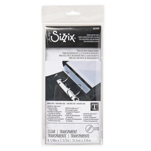 Sizzix Tim Holtz – Binder Adapter Strips -kiinnitysliuskat