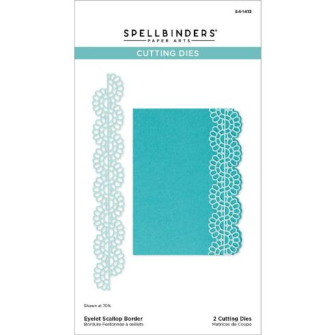 Spellbinders stanssi – EYELET SCALLOP BORDER