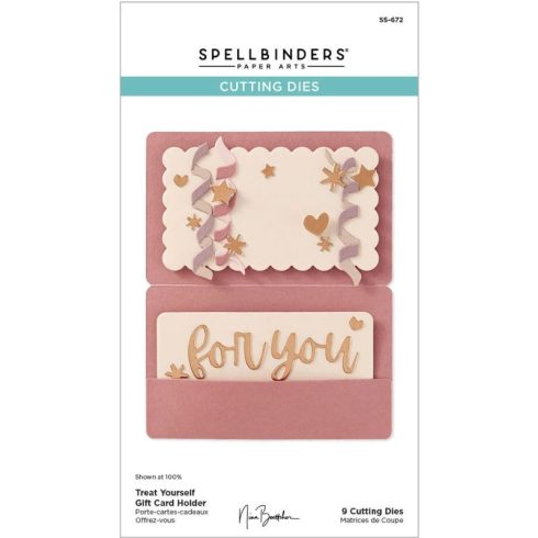 Spellbinders stanssi – GIFT CARD HOLDER