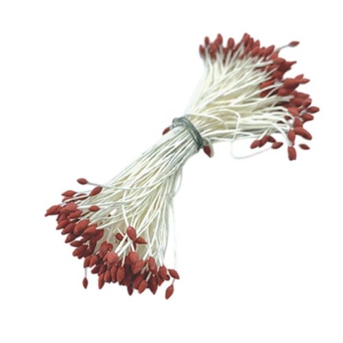 Stamen Matt Brown Heteet ruskea matta 1,5mm (144 kpl)