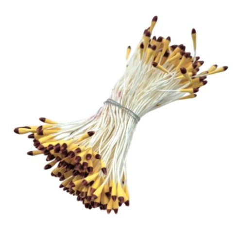 Stamen Matt Dual-Color Heteet kelta-ruskea matta 3,5mm (144 kpl)