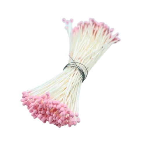 Stamen Matt Pink Heteet vaaleanpunainen matta 1mm (144 kpl)