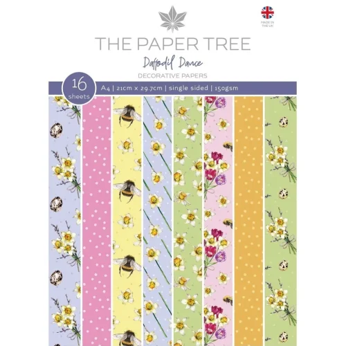 The Paper Tree – Daffodil Dance paperilajitelma A4