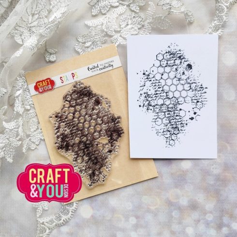 craft you design honeycomb stamps cyd cs047