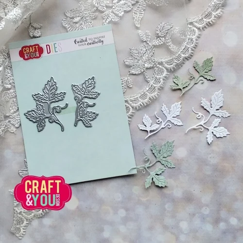 Craft & You Design stanssi – VINE BRANCHES - Image 2