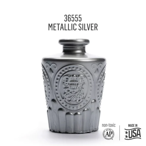 Folkart Murano Glass Paint Metallic Silver