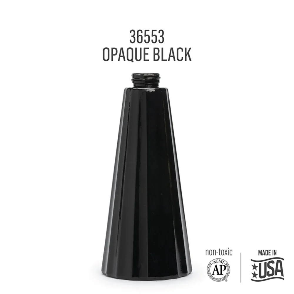 Folkart Murano Glass Paint Opaque Black