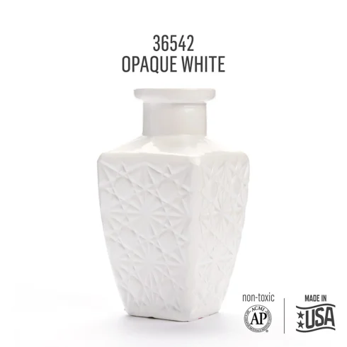 Folkart Murano Glass Paint Opaque White