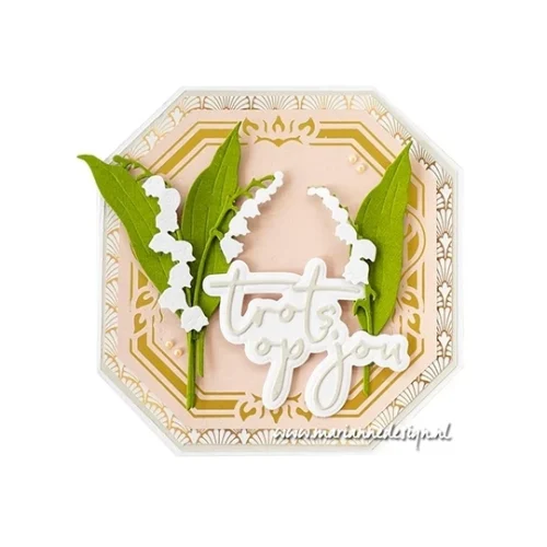 Marianne Design stanssi – Tiny's Creatable LILY OF THE VALLEY - Image 2