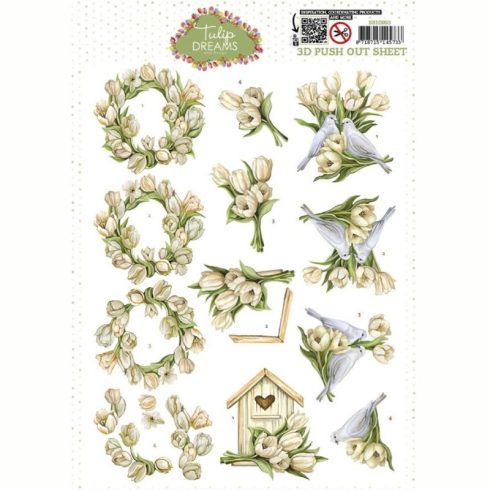 Amy Design 3D-arkki – Tulip Dreams Romantic Tulips