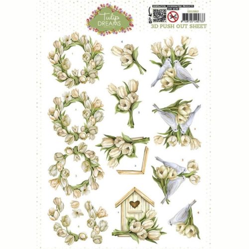 Amy Design 3D-arkki – Tulip Dreams Romantic Tulips