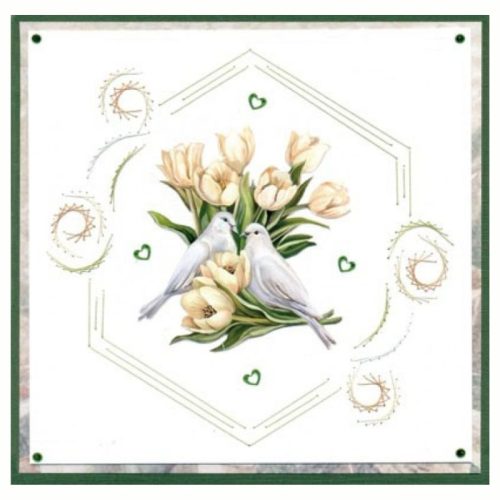 Amy Design 3D-arkki – Tulip Dreams Romantic Tulips - Bild 2