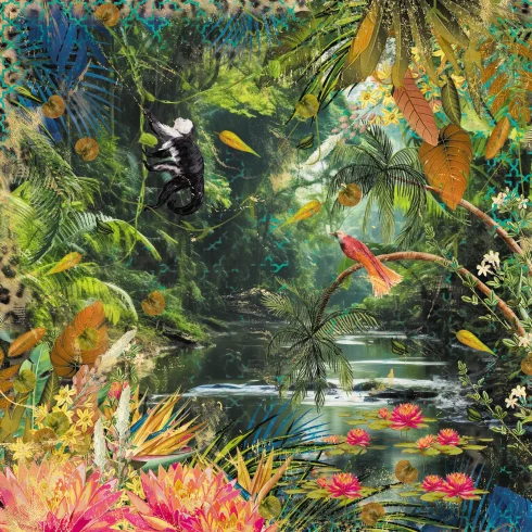 Crafters Companion Royal Jungle paperilehtio18