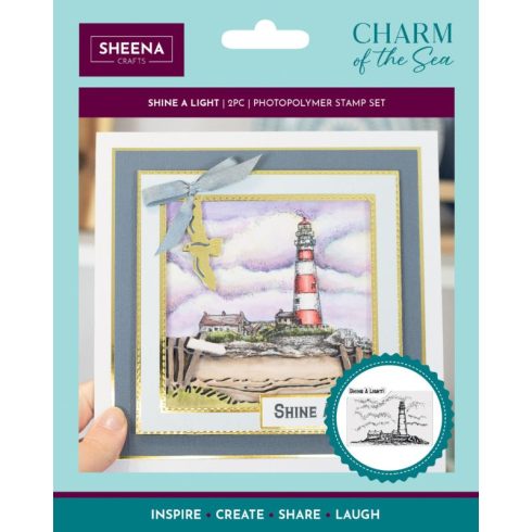 Crafter’s Companion Stamp – Shine a Light leimasinsetti