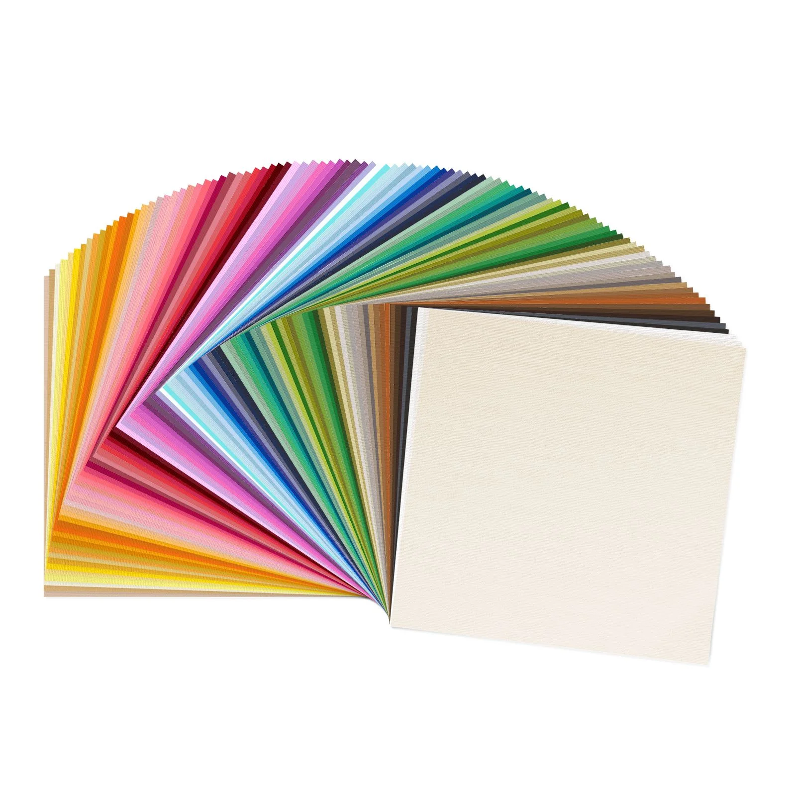 Florence Textured Cardstock Paper – Multi kartonkilajitelma 30x30cm 216g (100 kpl)