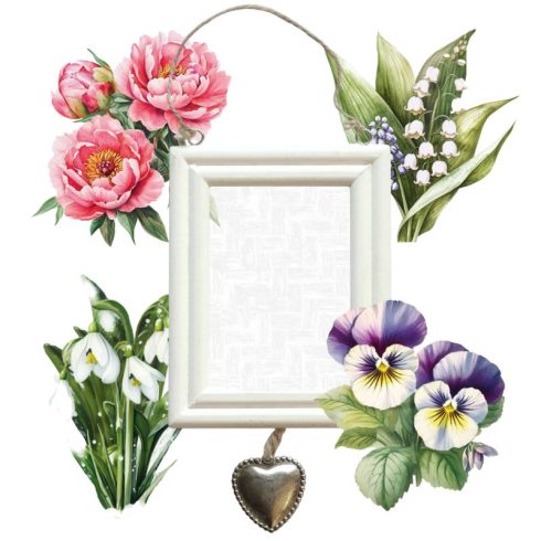 Lumikellot Design – DIY-paketti kehyskukkataulut Classic (4kpl)