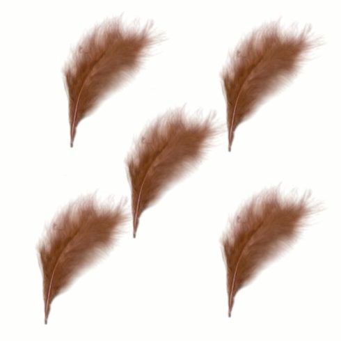 Marabou höyhenet ruskea (10 kpl)
