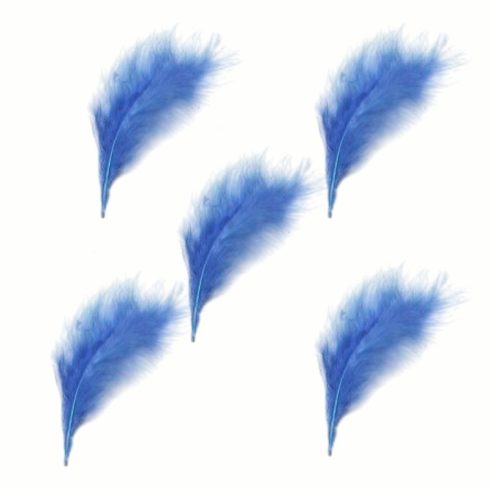Marabou höyhenet sininen (10 kpl)