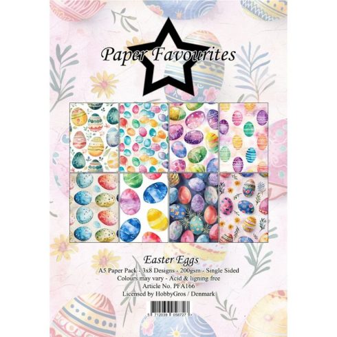 Paper Favourites – Easter Eggs paperilajitelma A5
