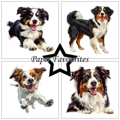 Paper Favourites – Farmdogs paperilajitelma 15 x 15 cm - Image 3