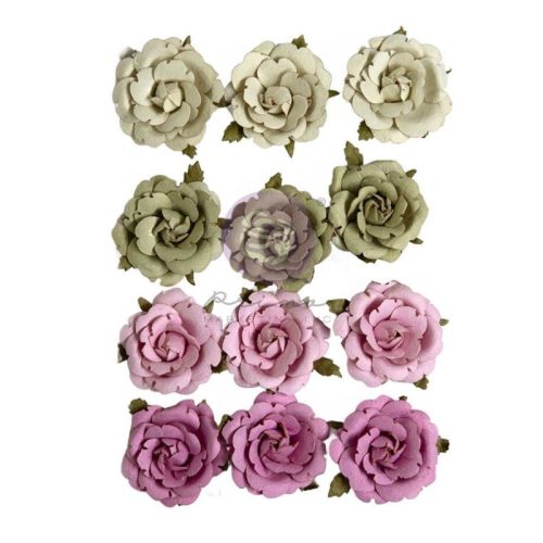 Prima Flowers Serene Petals – Budding Serenity Paperikukat (12kpl)