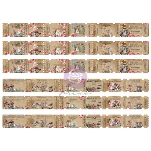 Prima Marketing – Return To Wonderland Tickets lipukkeet (36 kpl)