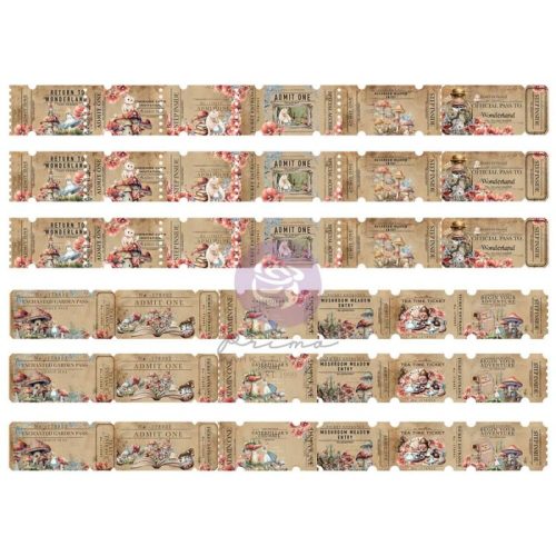 Prima Marketing – Return To Wonderland Tickets lipukkeet (36 kpl)