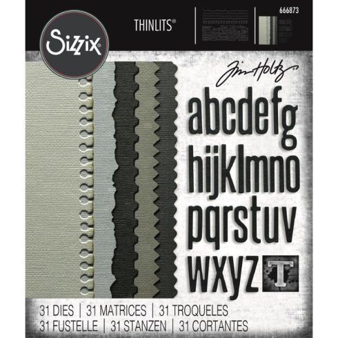 Sizzix Tim Holtz Thinlits stanssi – VAULT EDGES