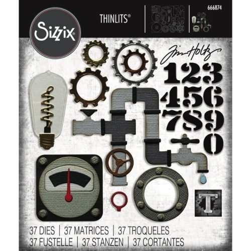 Sizzix Tim Holtz Thinlits stanssi – VAULT INDUTRIAL