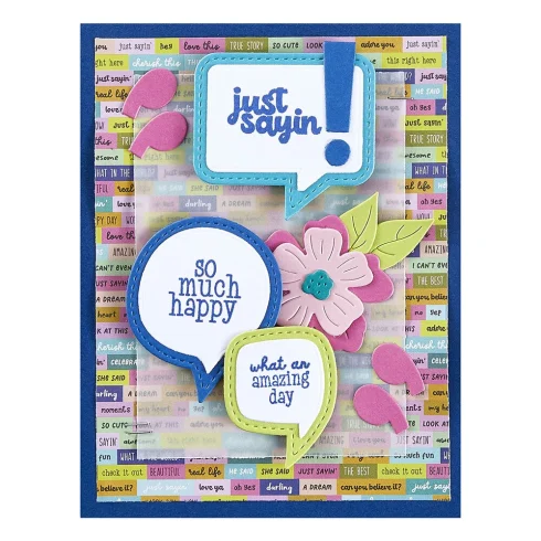 spellbinders speech bubbles etched dies s5 664 1