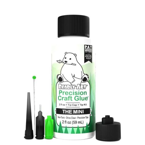 Bearly Art Precision Craft Glue THE MINI 2 ft oz – liima + kärkisetti 59 ml