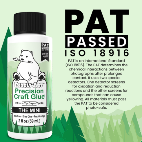 Bearly Art Precision Craft Glue THE MINI 2 ft oz – liima karkisetti 59 ml3