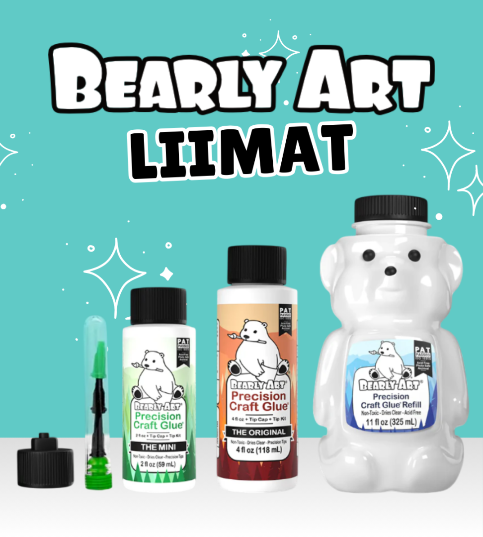 Bearly Art liimat Banneri mobiili