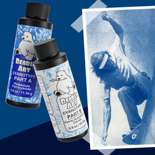 Bearly Art Cyanotype Kit – Syanotypia A+B setti - Image 9