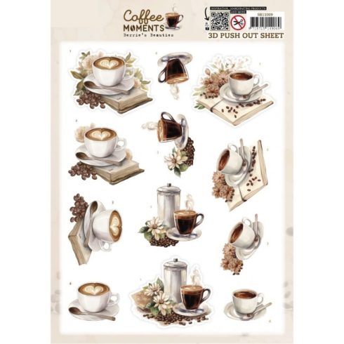 Berrie’s Beauties 3D-arkki – Coffee Moments Cup of Coffee