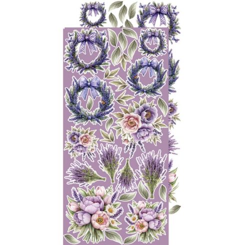 Craft OClock – Heritage Whispers Extras Set Flowers More leikekuvat 15 x 30 cm 6