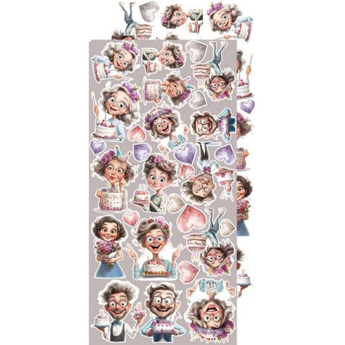 Craft O’Clock – It's My Party Extras Set Flowers & More leikekuvat 15 x 30 cm - Image 4