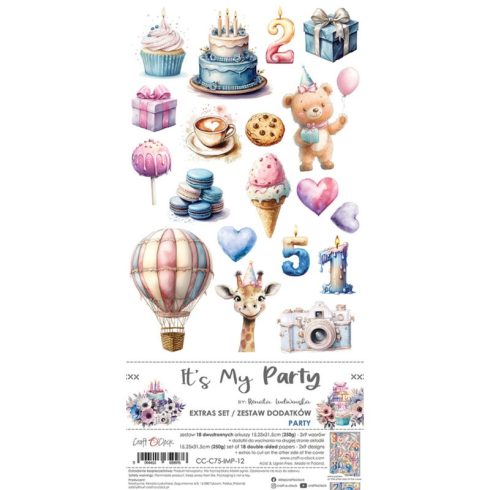 Craft O’Clock – It's My Party Extras Set Party leikekuvat 15 x 30 cm