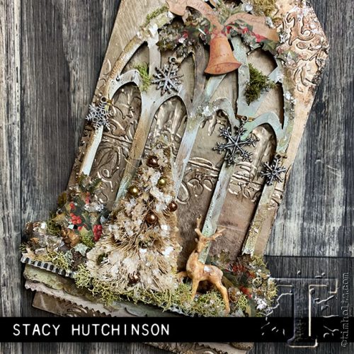 Tim Holtz – Chipboard Cathedral Windows koristepohjat (6 kpl) - Bild 7