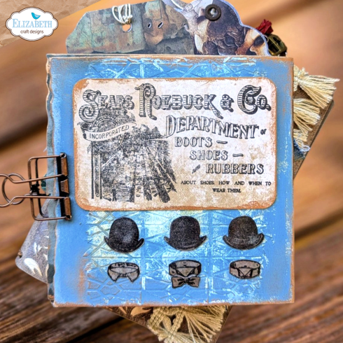 Elizabeth Craft Designs Clear Stamps Laced leimasinsetti