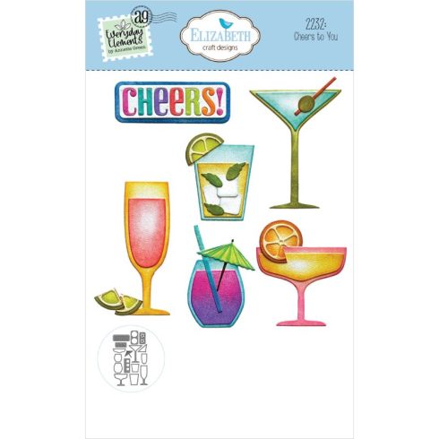 Elizabeth Craft Designs stanssi – CHEERS TO YOU