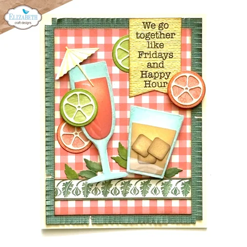 Elizabeth Craft Designs stanssi – CHEERS TO YOU - Bild 2